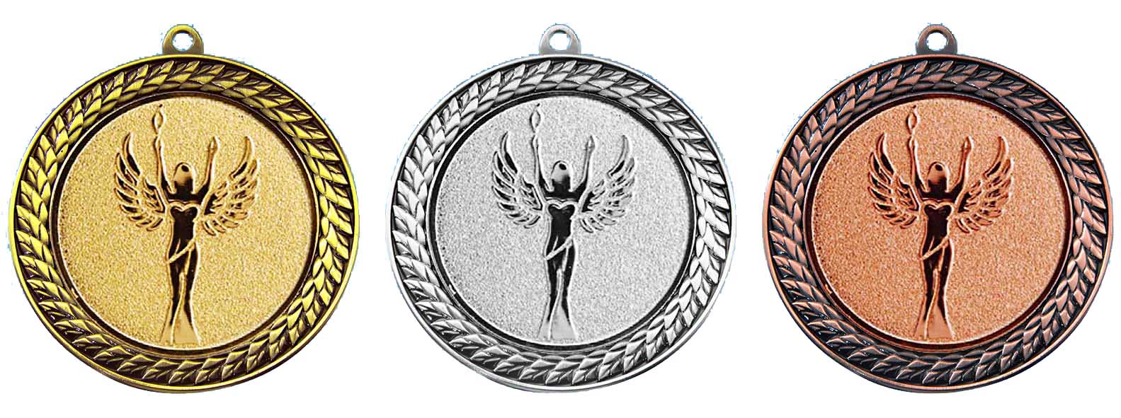M160 Medaille goud-zilver-brons Ø 70 mm compleet